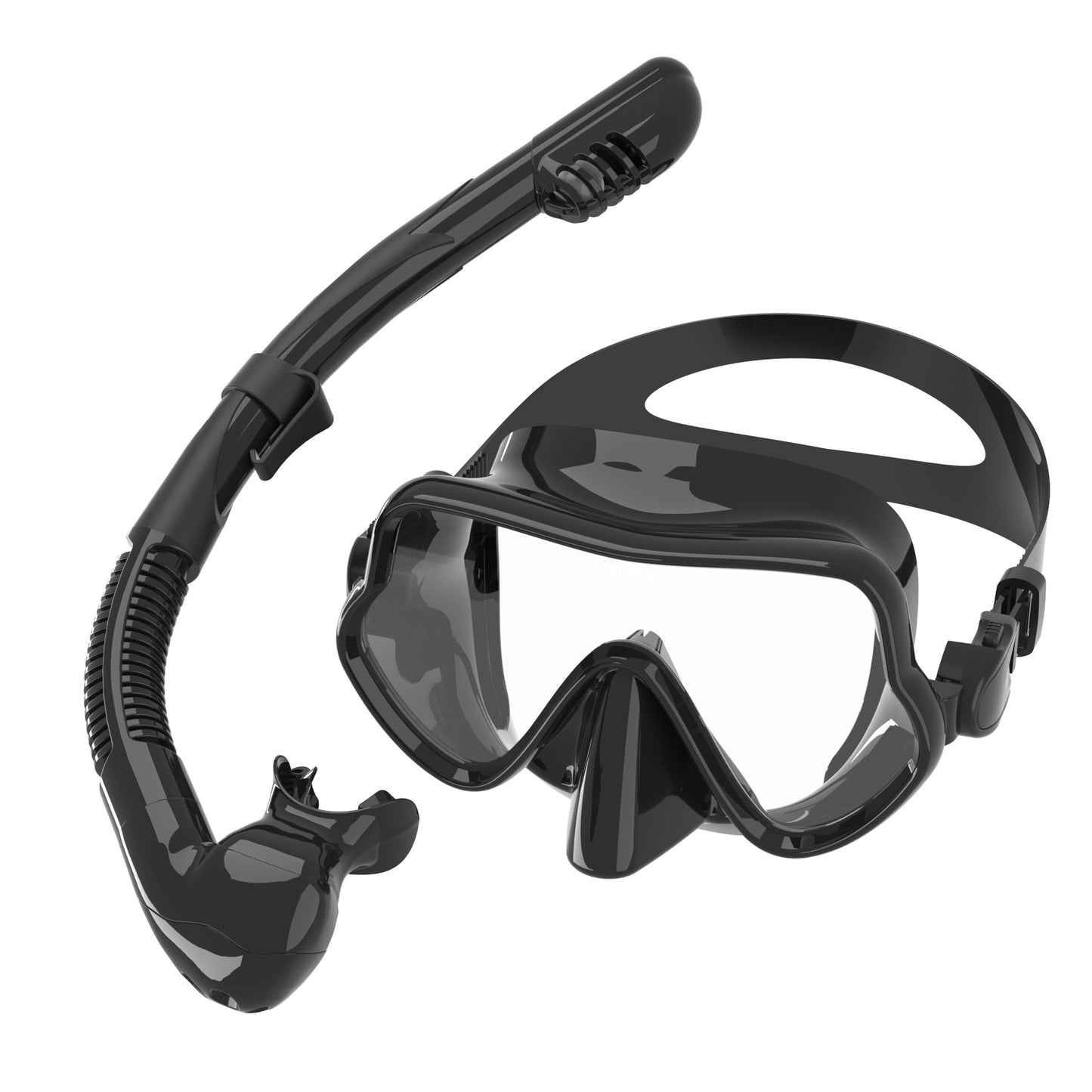 Ergonomische Tauchmaske mit Flexibler Atemröhre Brehn