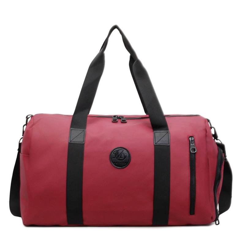 Sportliche Reisetasche Mit Verstärktem Reißverschluss Und Seitlicher Tasche Brehn