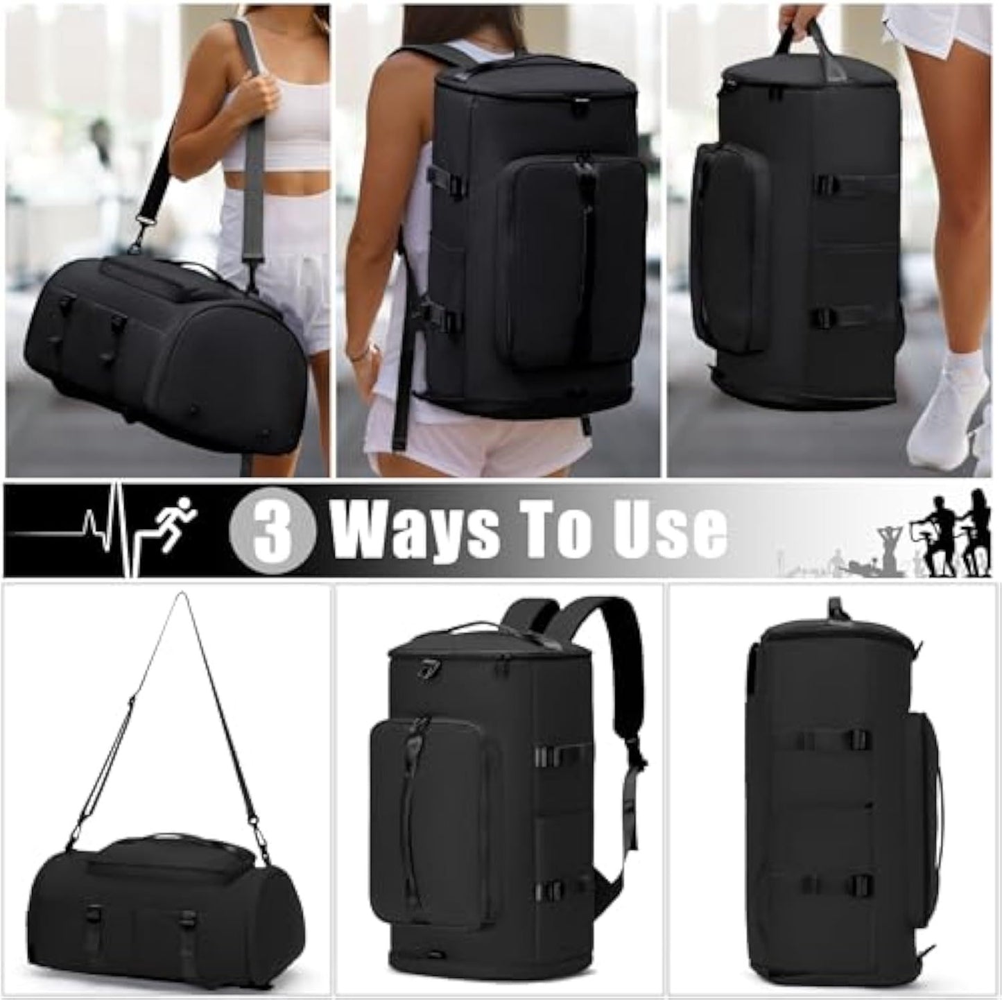 Sportlicher und Multifunktionaler Rucksack Brehn