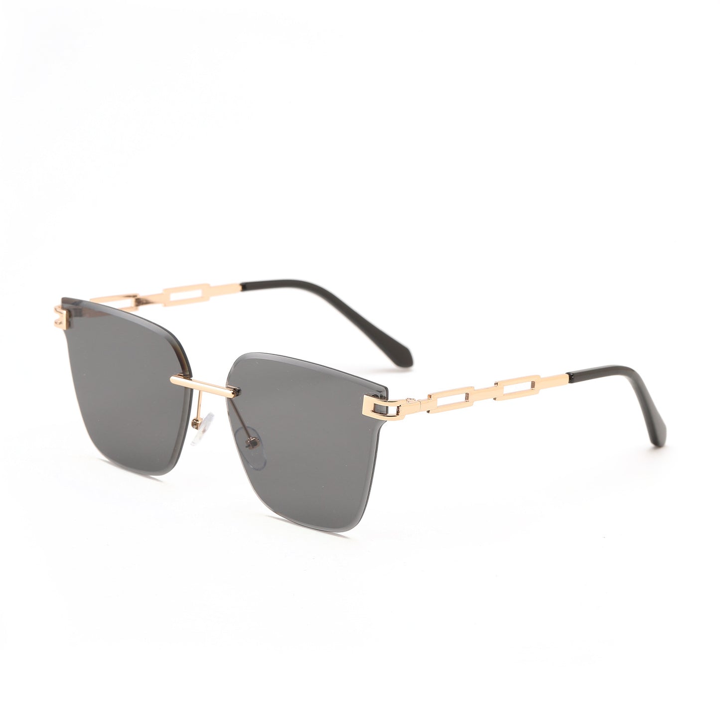 Damen modische Sonnenbrille mit filigranem Rahmen und UV-Schutz Brehn