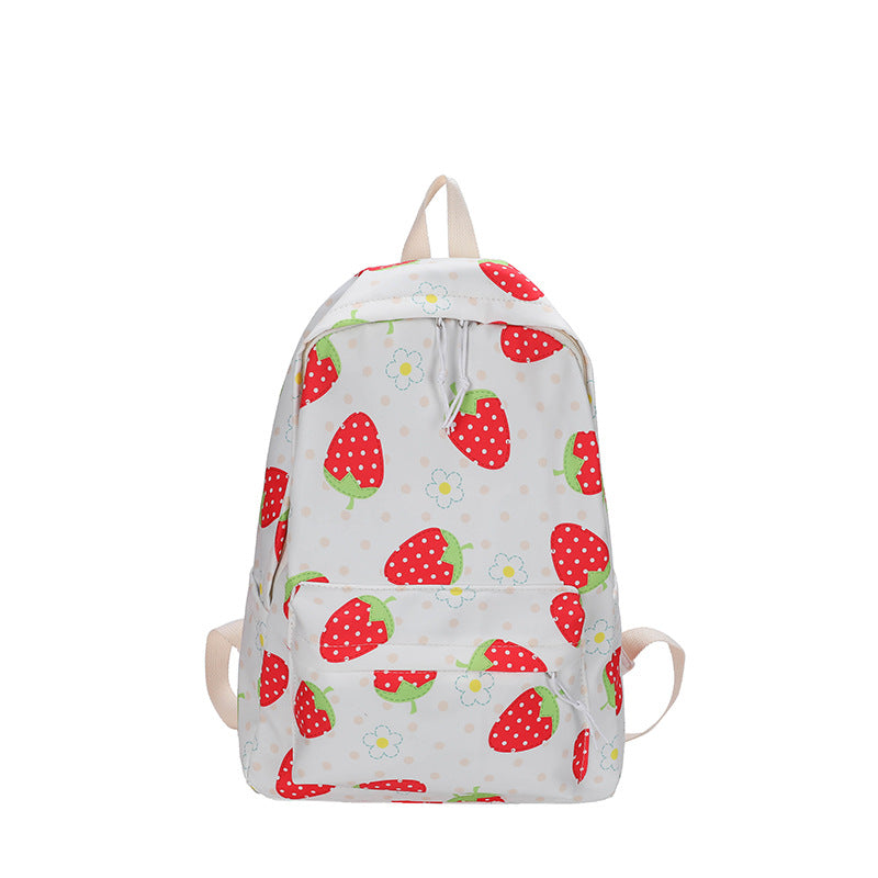 Verspielt gemusterter Rucksack Brehn