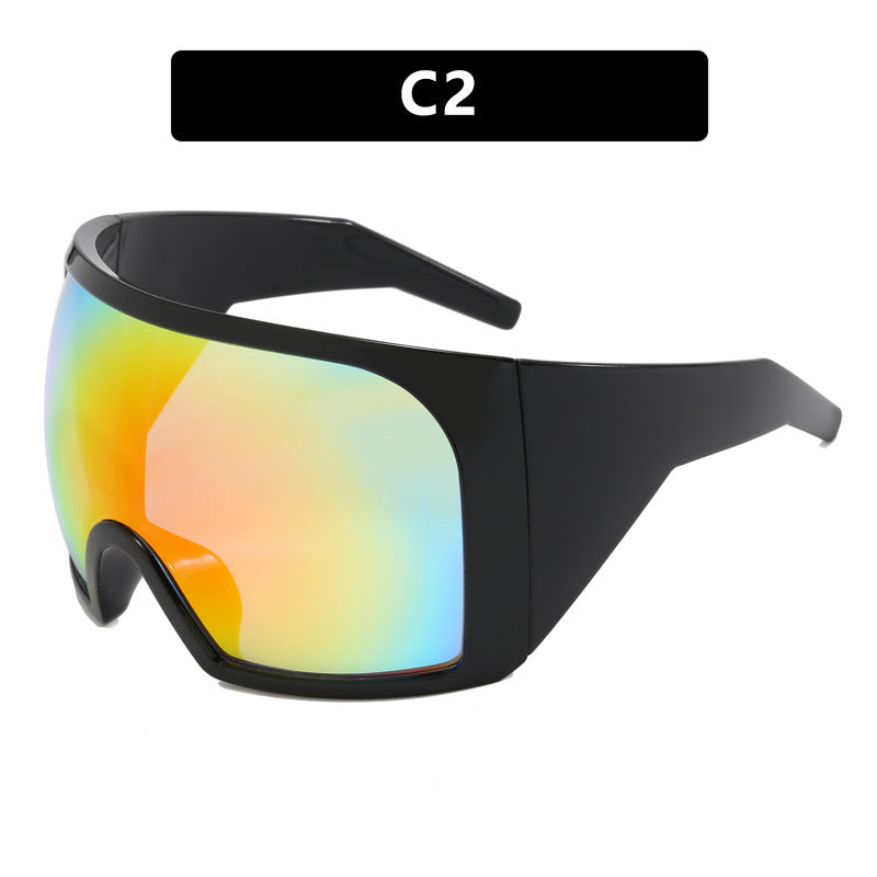 Damen Sportliche Sonnenbrille mit aerodynamischem Design Brehn