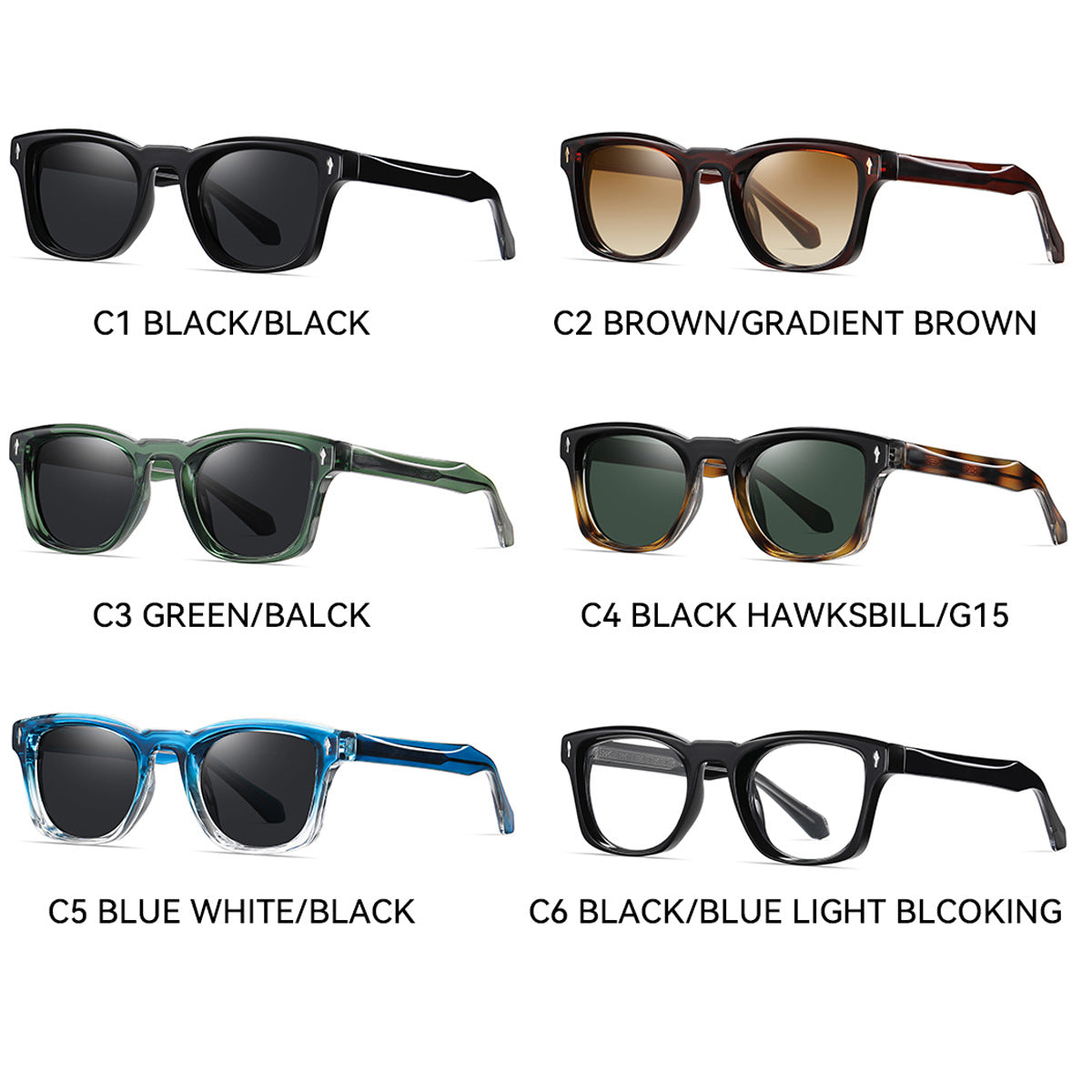 Damen modische Sonnenbrille im eleganten Schildpatt-Design Brehn