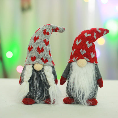 Niedliche Weihnachtsgnom-Dekoration Brehn