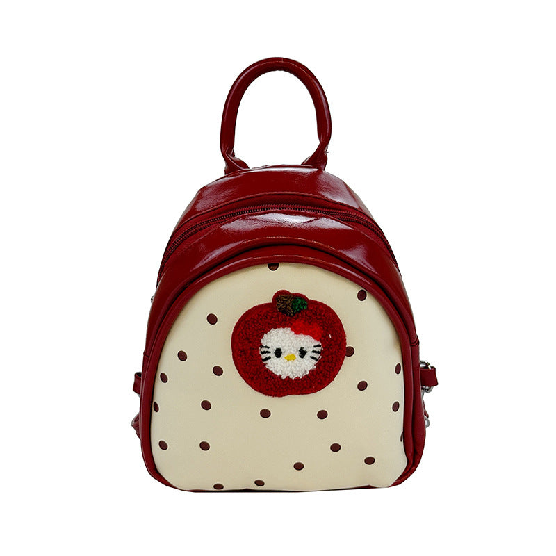 Plüsch Rucksack mit Fruchtigem Design und Verspielten Details Brehn