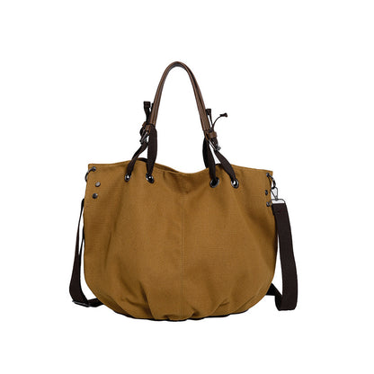 Lässige Canvas-Tasche mit verstellbarem Schultergurt