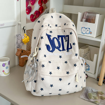 Stylischer mit Sternen verzierten Cordura-Rucksack Brehn