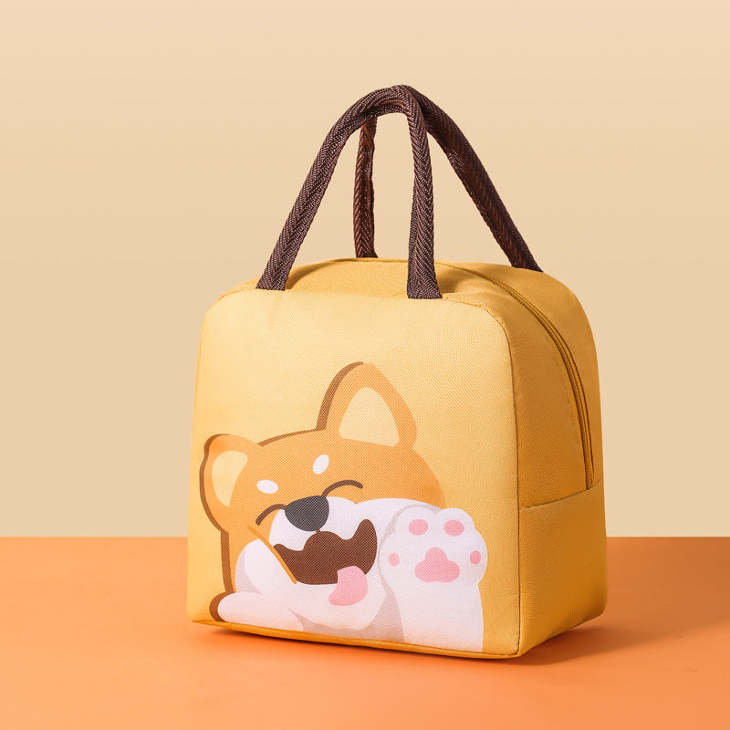 Süßes Tier Isolierte Lunch Tasche Brehn