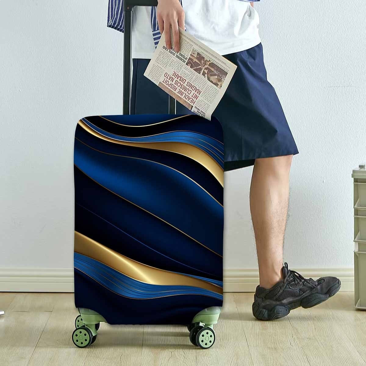 Damen Hartschalenkoffer mit elegantem Wellendesign Brehn