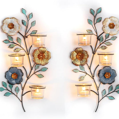Florale Wanddekoration Brehn