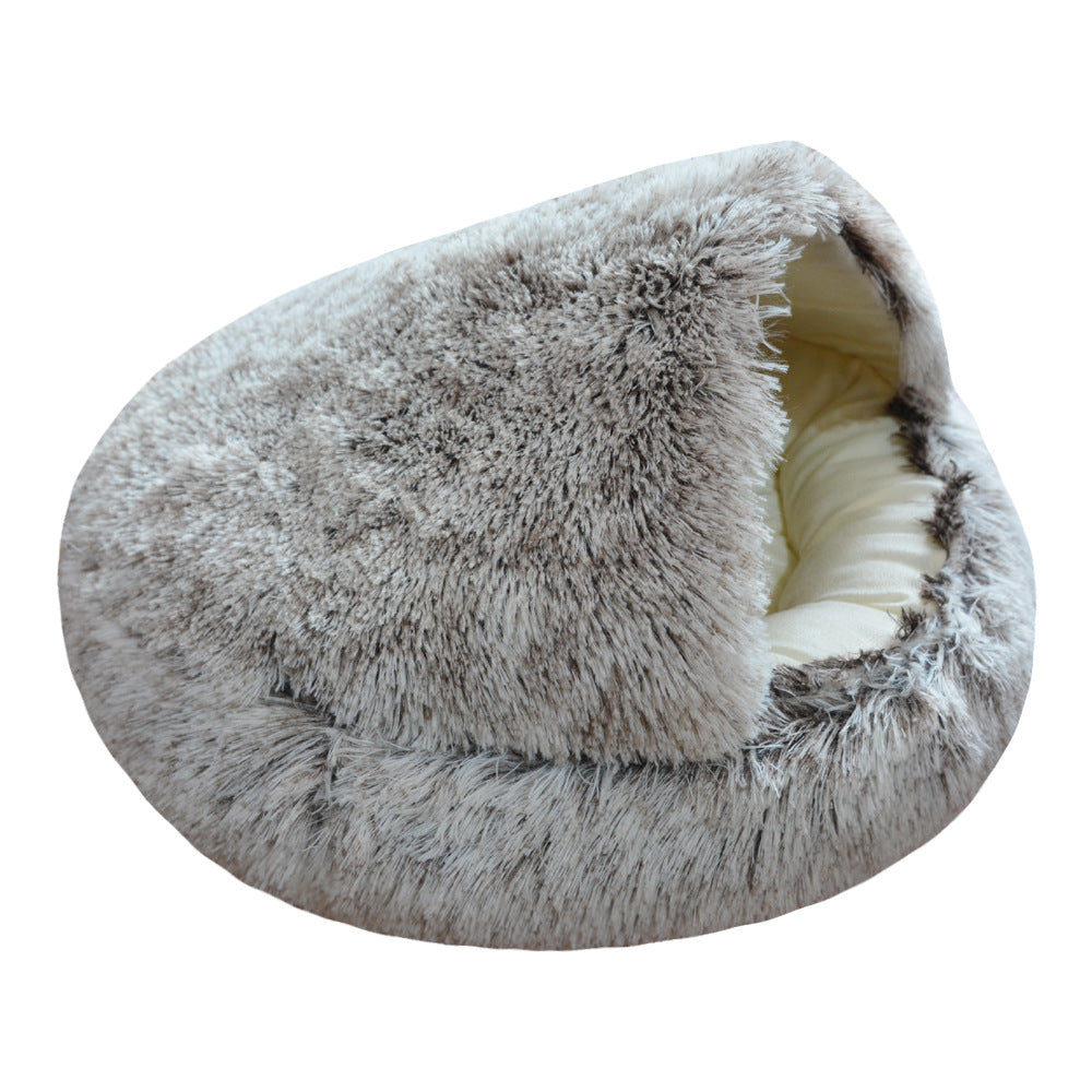 Gemütliches Plüsch-Hundebett