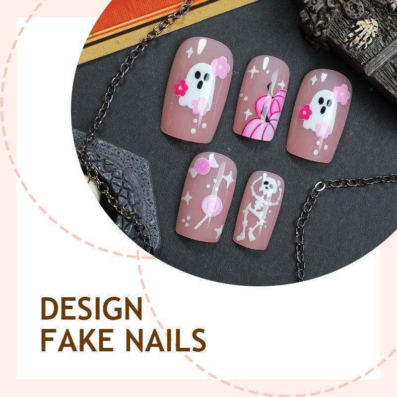 Kunstnagelset mit kreativen Tier- und Blumendesigns Brehn