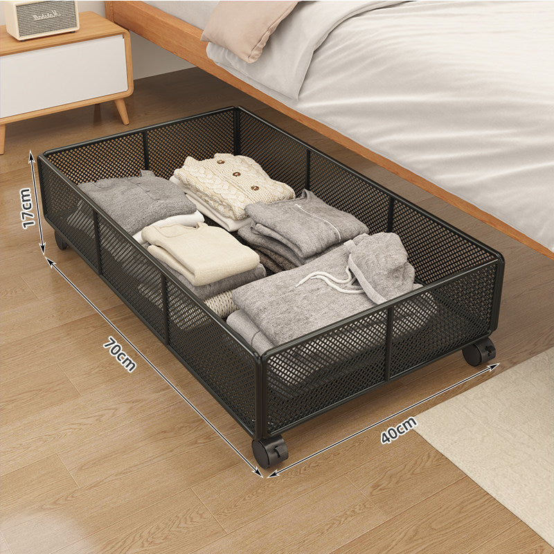 Unterbett-Roll-Aufbewahrungskorb mit Netzdesign Brehn