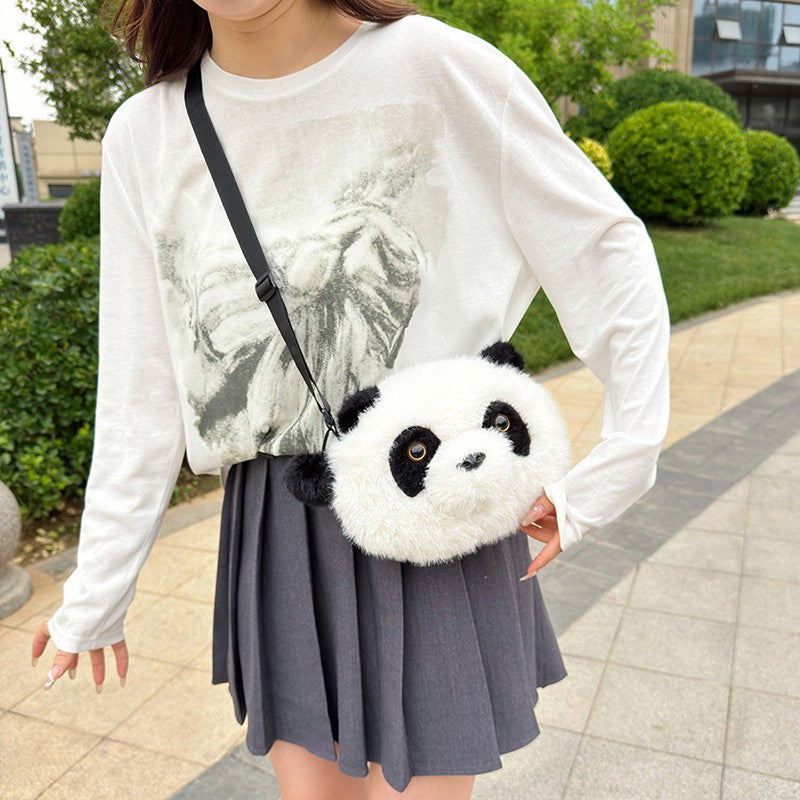 Plüsch Panda Handtasche Brehn