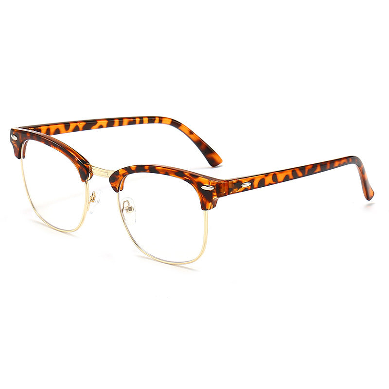 Damen modische Retro-Sonnenbrille mit metallischem Rahmen Brehn