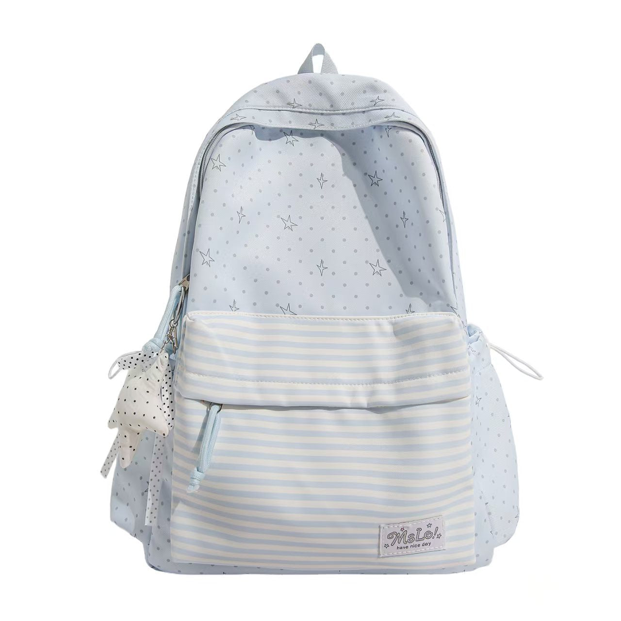 Stylischer Mehrfach-Taschen Schulrucksack Brehn