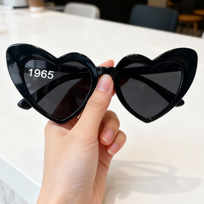 Stylische Herzrahmen-Sonnenbrille Brehn