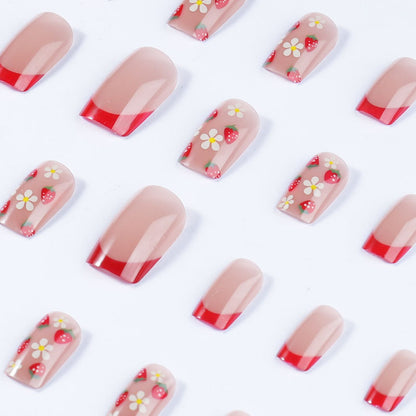 Blumen Acryl Nagelkunst
