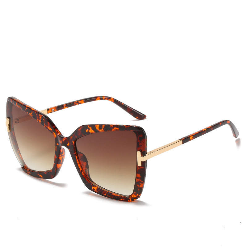 Luxuriöse Übergroße Schild Sonnenbrille Brehn