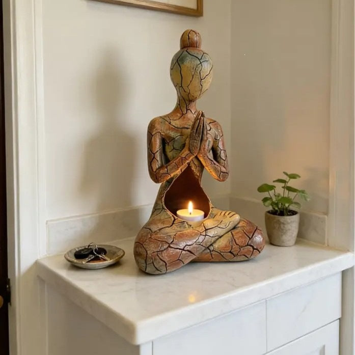 Dekorative Meditationsfigur Brehn