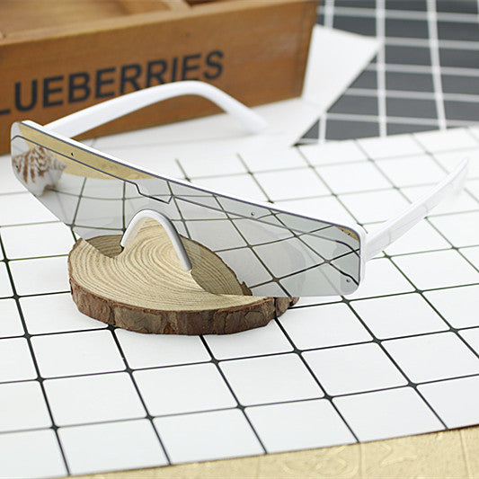 Damen Sportliche Oversized-Sonnenbrille Brehn