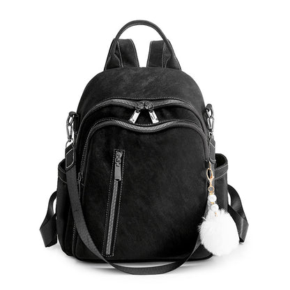 Stilvoller Multi-Taschen Kunstleder Rucksack Brehn