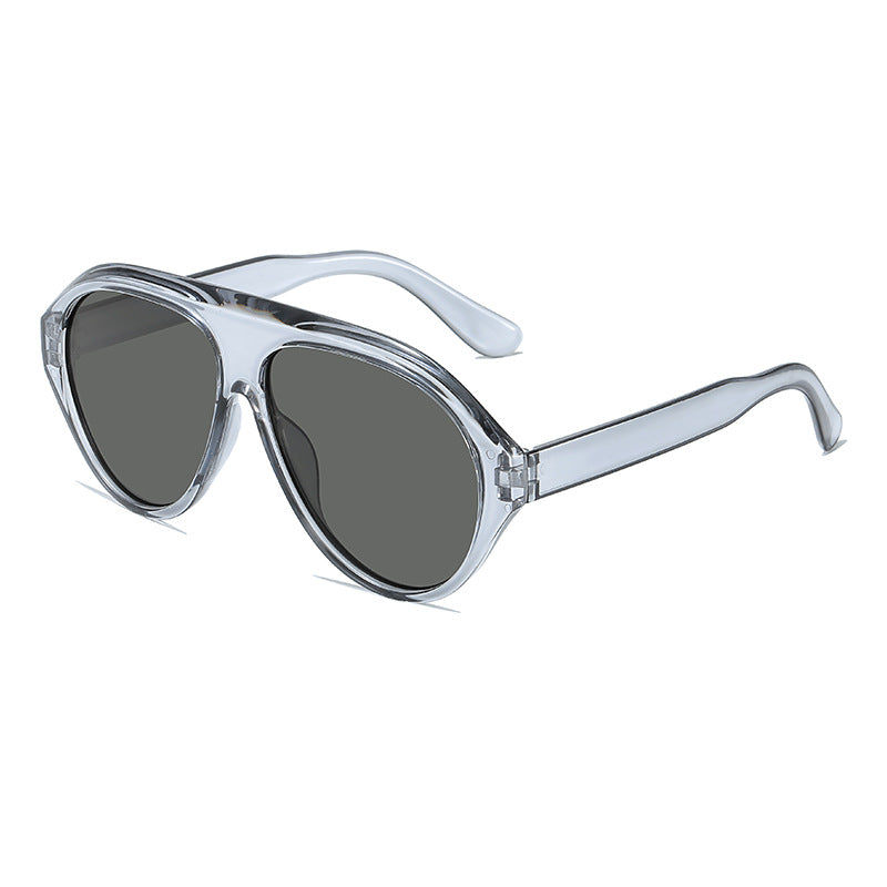 Trendsetzende Übergroße Retro Sonnenbrille Brehn
