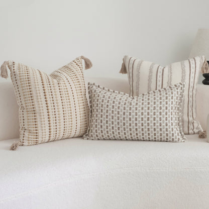 Strukturiertes gewebtes Wurfkissen für Sofa-Dekoration