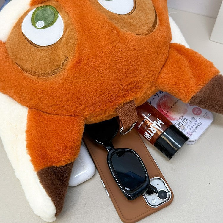 Plüsch Rucksack mit Süßem Fuchsdesign Brehn