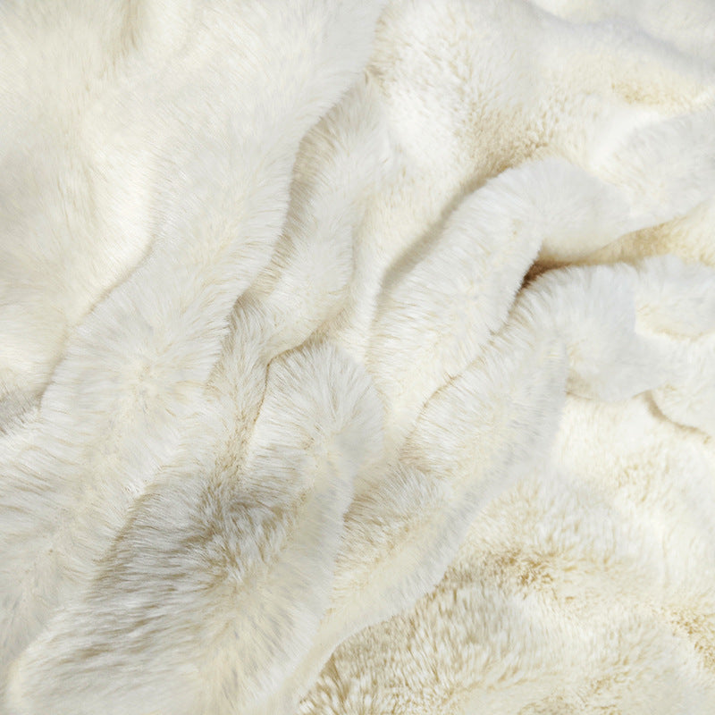 Damen luxuriöse und superweiche Fleece-Decke Brehn