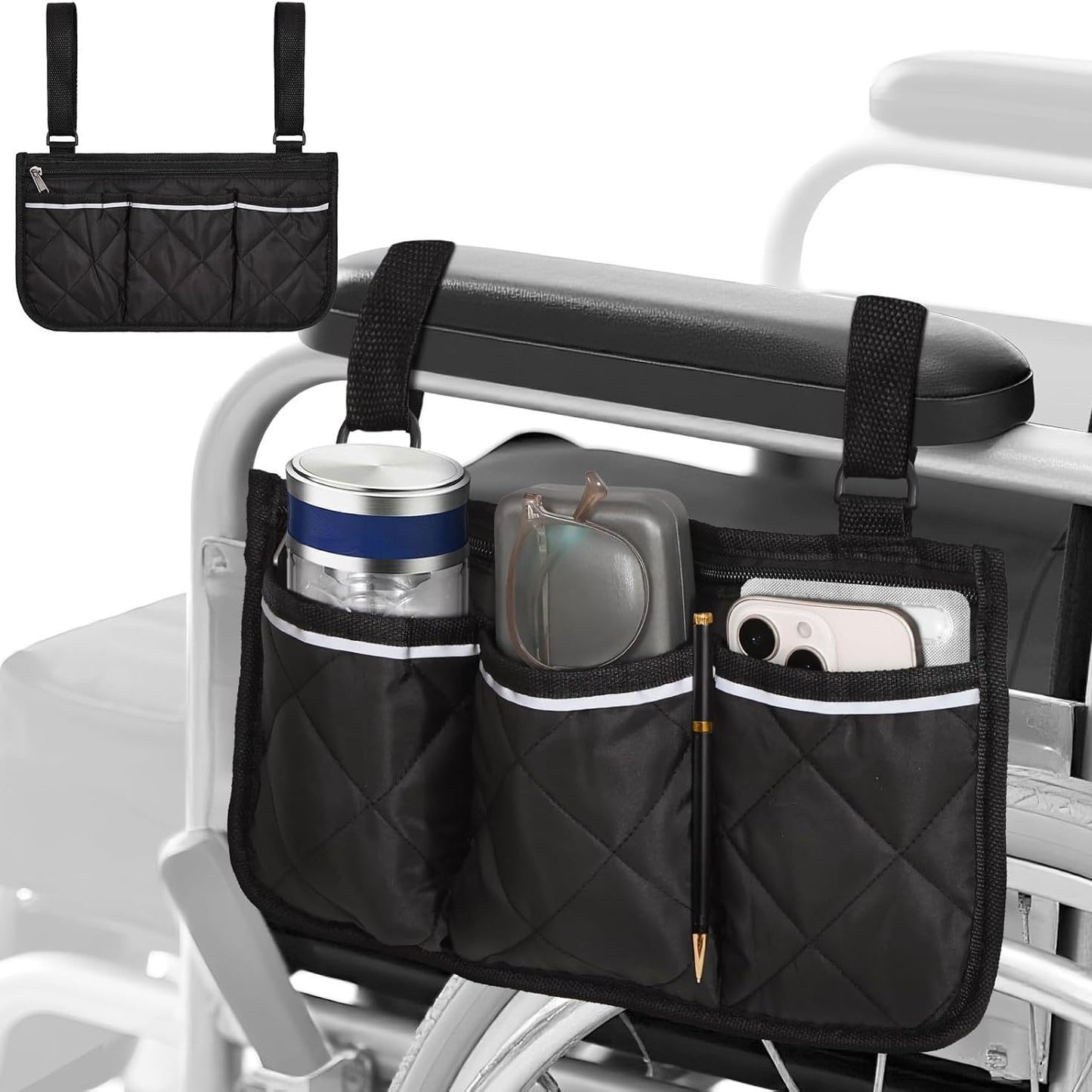 Multifunktionale Organizer-Tasche mit Reißverschluss Brehn
