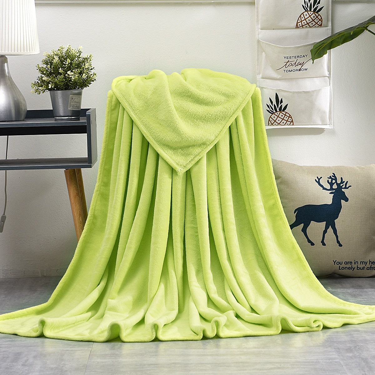 Plüsch übergroße Kapuzenfleece-Decke