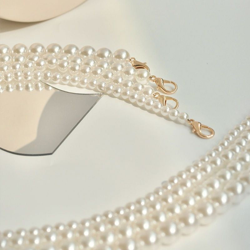 Elegante Perlenkette Brehn