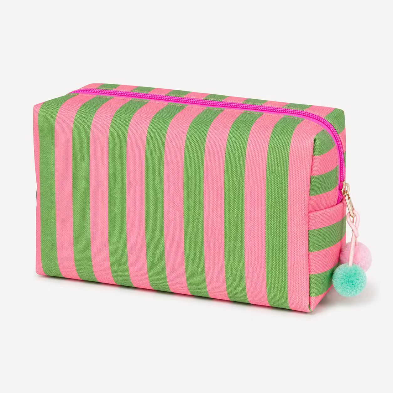 Kosmetiktasche mit Bunten Streifen Brehn