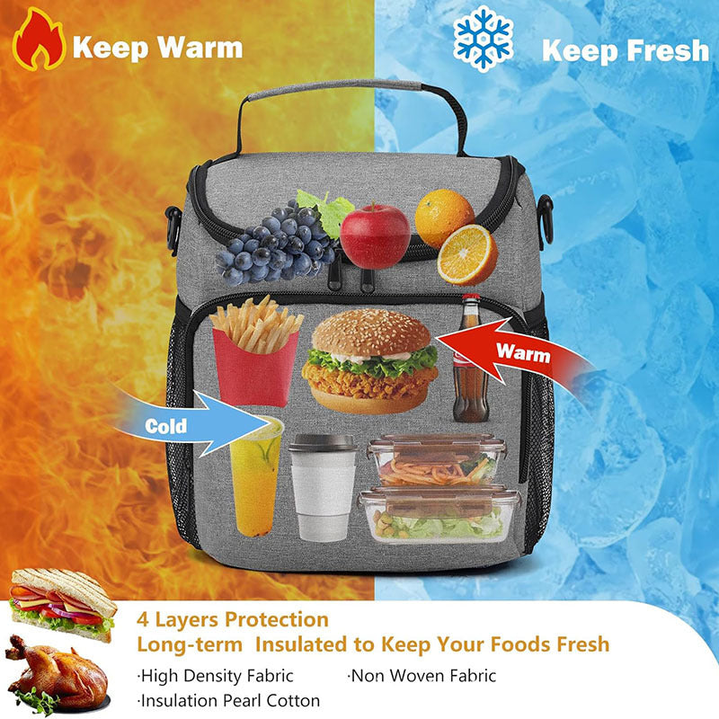 Damen isolierte Lunchbox mit multifunktionalen Fächern Brehn