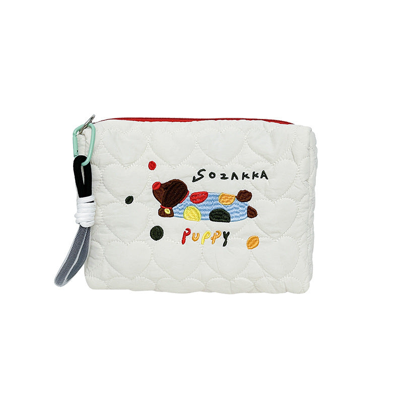 Süßes gesteppter Panda Clutch