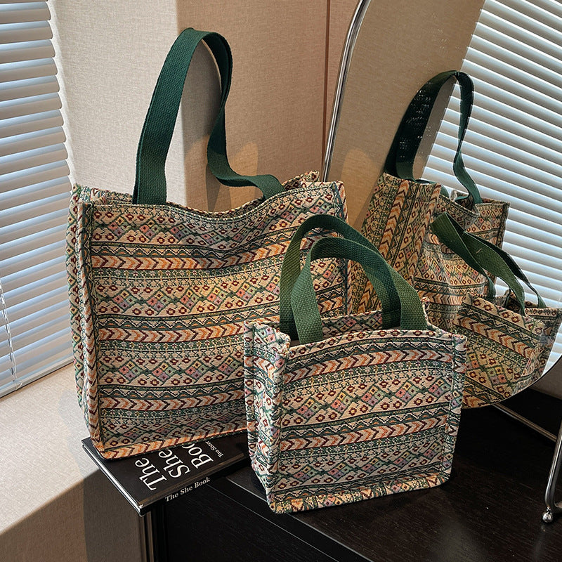 Dekorative Bohemian Tragetasche