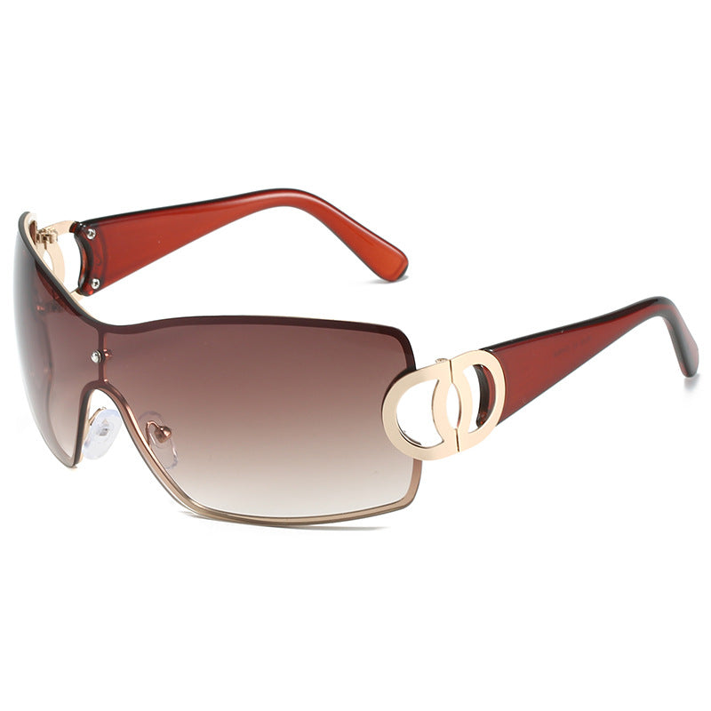 Stylische Chunky Quadratrahmen Sonnenbrillen Brehn