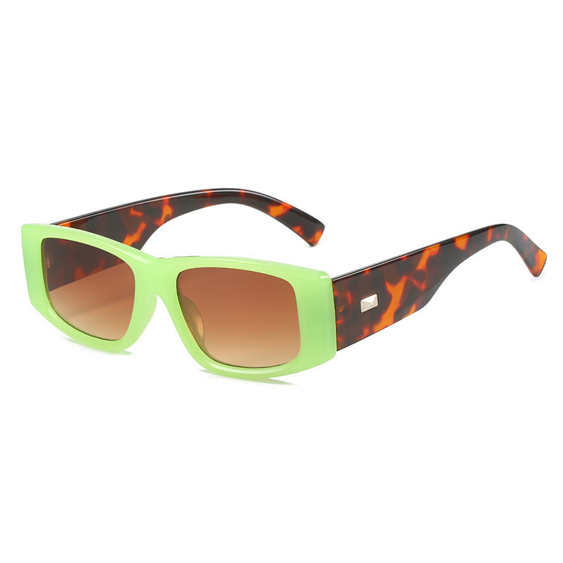 Chunky Retro-inspirierte quadratische Sonnenbrille Brehn