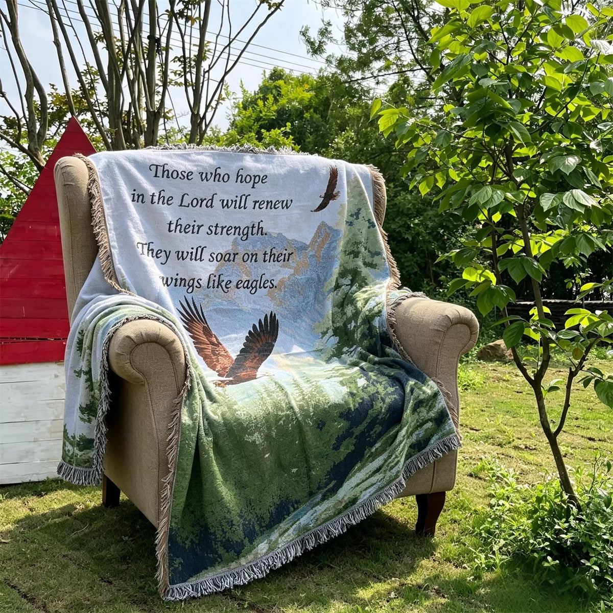 Inspirierende Wandteppich
