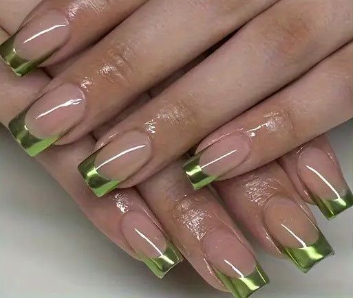 Elegante französische Spitzen-Acryl-Nagelverstärkungen Brehn 1789915301