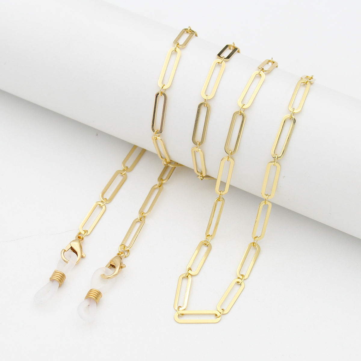 Eleganter Perlenkette Brillenhalter Brehn