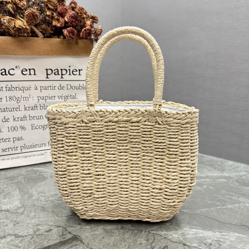 Verspielte Bast-Handtasche Brehn