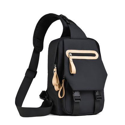 Moderne Multi-Taschen Crossbody Sling Bag Brehn