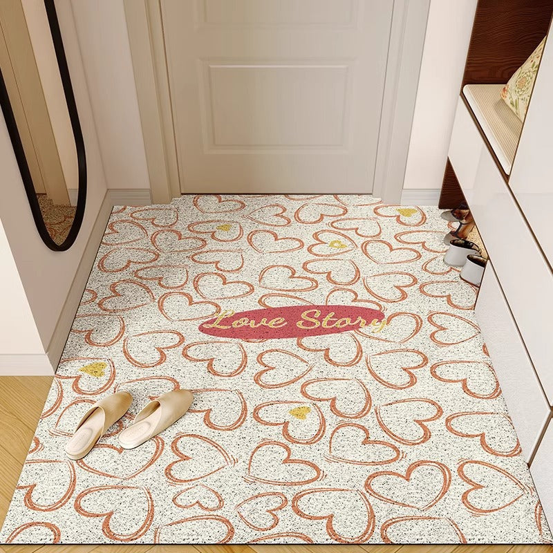 Stylische Terrazzo-Design Eingangsfußmatte Brehn