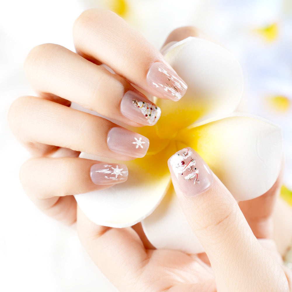 Saisonales Thematisches Press-On Nagelset Brehn