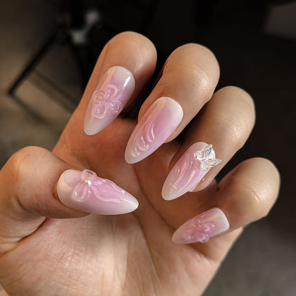 Elegantes Press-On-Nagelset Brehn