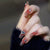 Kunstnagelset mit eleganten Herz- und Strassverzierungen Brehn