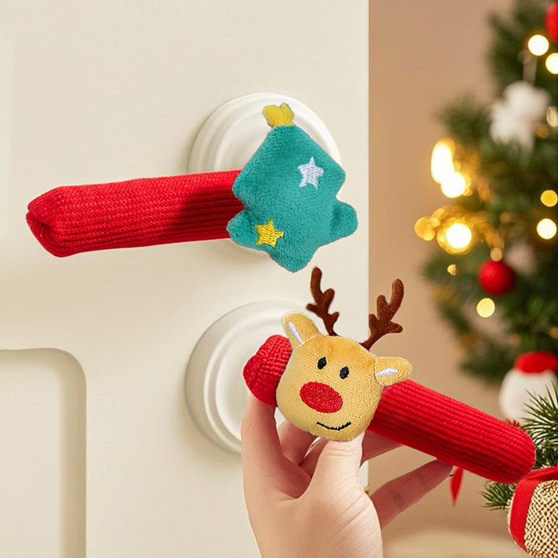 Türgriffschmuck mit Weihnachtsmann Brehn