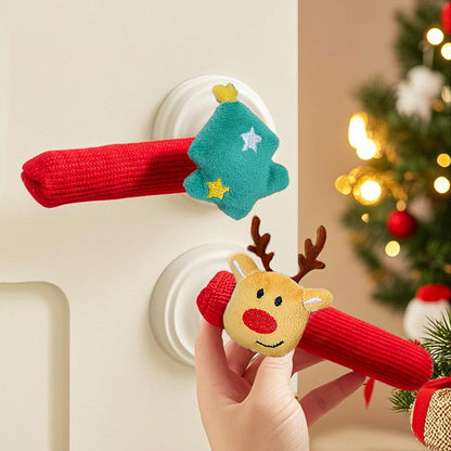 Türgriffschmuck mit Weihnachtsmann Brehn